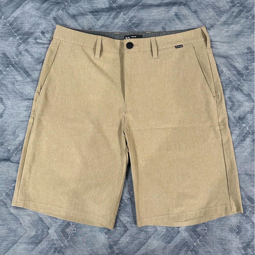 Hurley Phantom Shorts Size 32 Tan